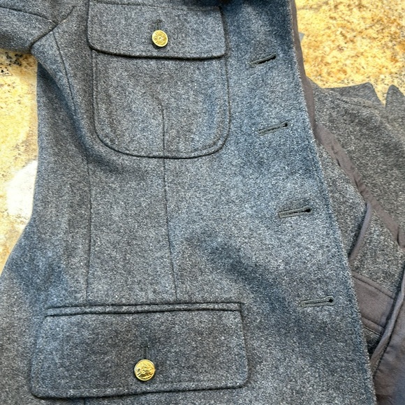 Fossil Wool Military Style Pea Coat - Picture 6 of 13